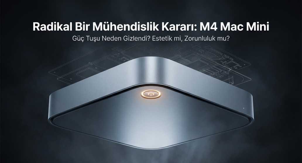 M4 Mac Mini Güç Tuşu Neden Cihazın Altında Konumlandı?