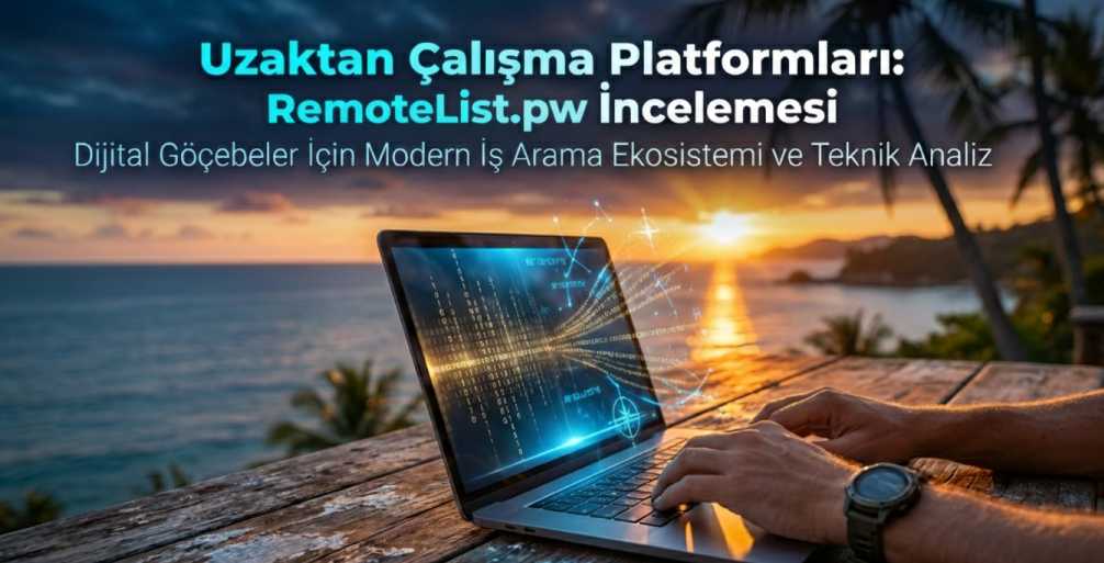 Uzaktan Çalışma Platformları: RemoteList.pw İncelemesi
