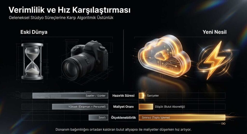Google Photoshoot rakip kıyaslama grafiği