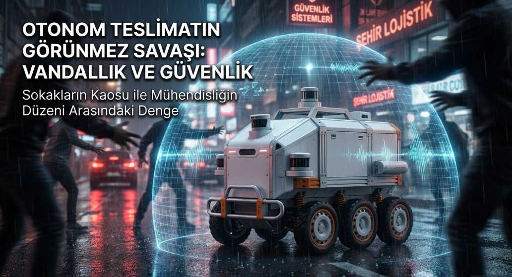 Teslimat Robotları Vandallık Sorunu Ve Teknik Güvenlik Çözümleri