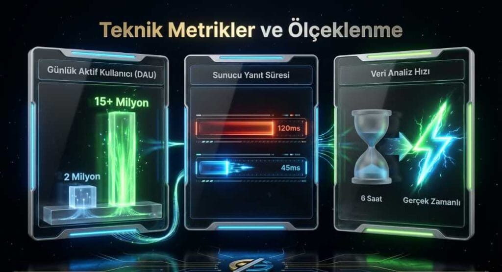 Pixel Flow Teknik Metrikler ve Ölçeklendirme Grafiği