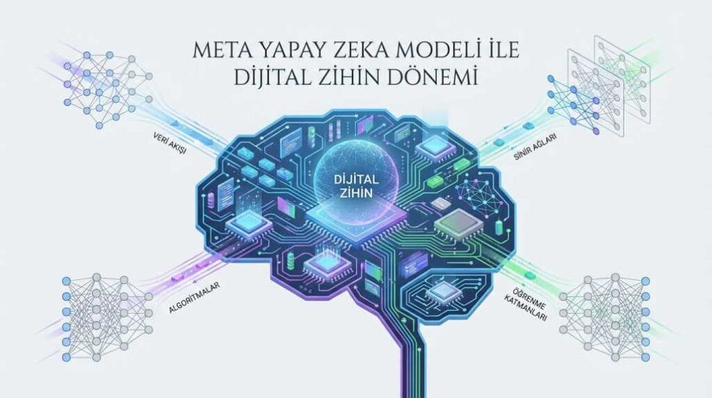 Meta Yapay Zeka Modeli İle Dijital Zihin Dönemi