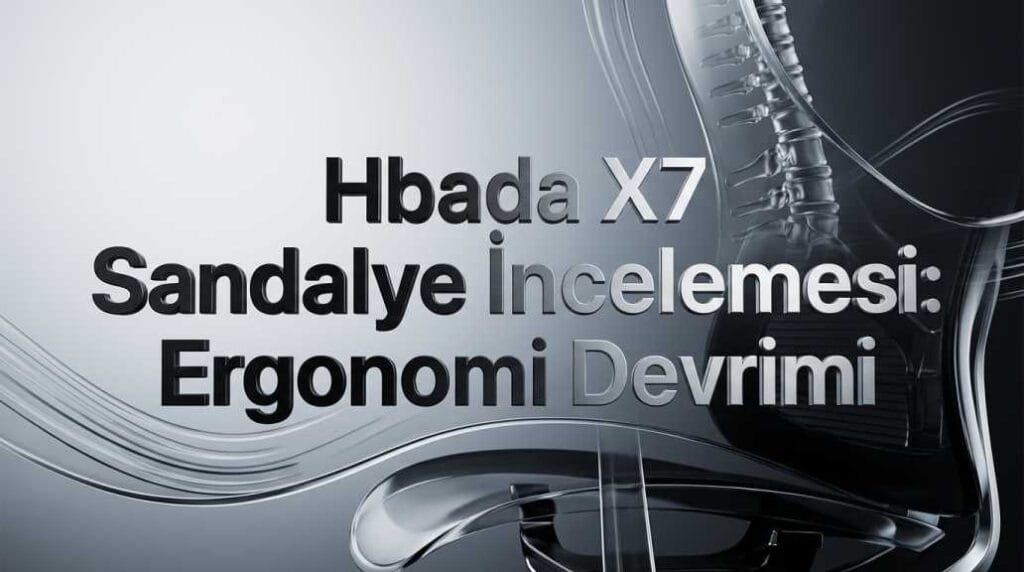 Akıllı Ergonomik Sandalye: Hbada X7 İncelemesi
