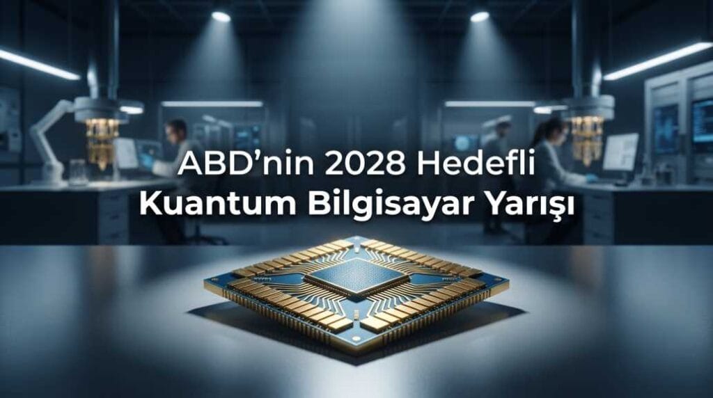 ABD'nin 2028 Hedefli Kuantum Bilgisayar Yarışı
