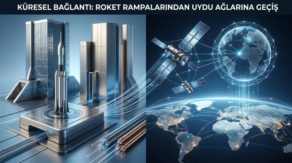 SpaceX Roket Fırlatma Alanı ve Uydu Ağları