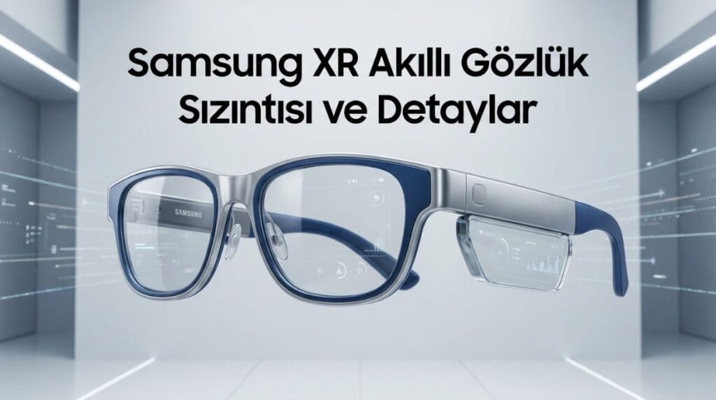Samsung XR Akıllı Gözlük Sızıntısı ve Detaylar