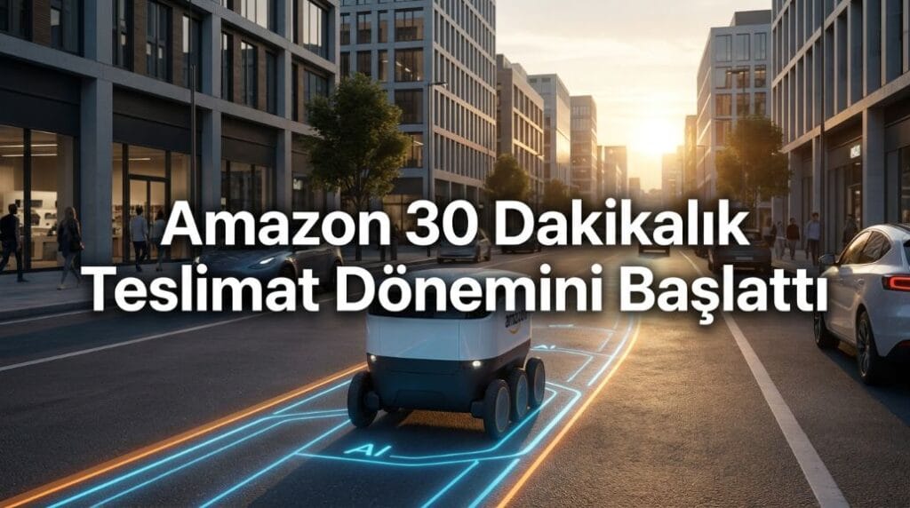 Amazon 30 Dakikalık Teslimat Dönemini Başlattı