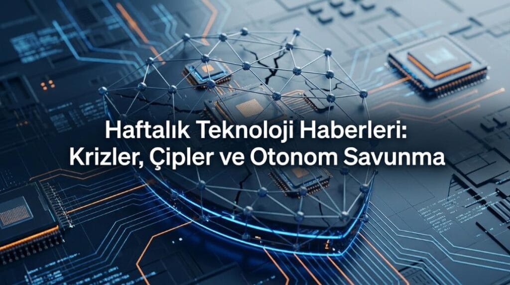 Haftalık Teknoloji Haberleri: Krizler, Çipler ve Otonom Savunma