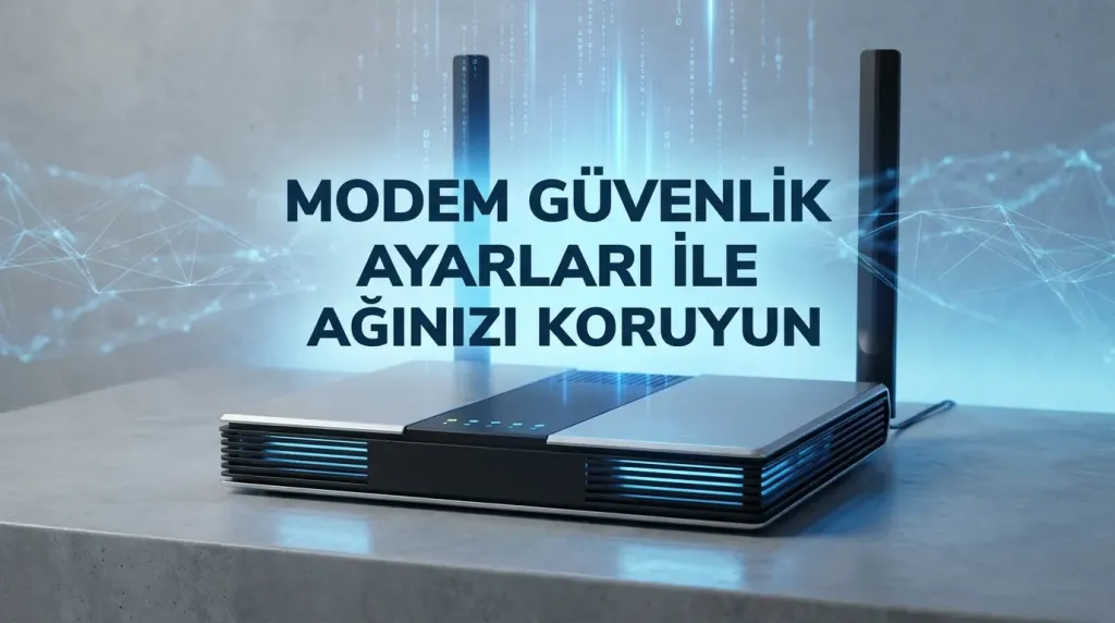 Modem Güvenlik Ayarları ile Ağınızı Koruyun