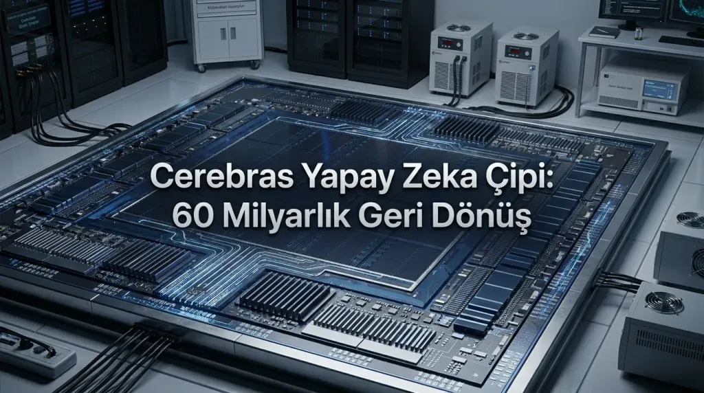 Cerebras Yapay Zeka Çipi: 60 Milyarlık Geri Dönüş