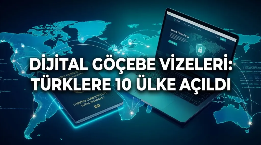 Dijital Göçebe Vizeleri: Türklere 10 Ülke Açıldı